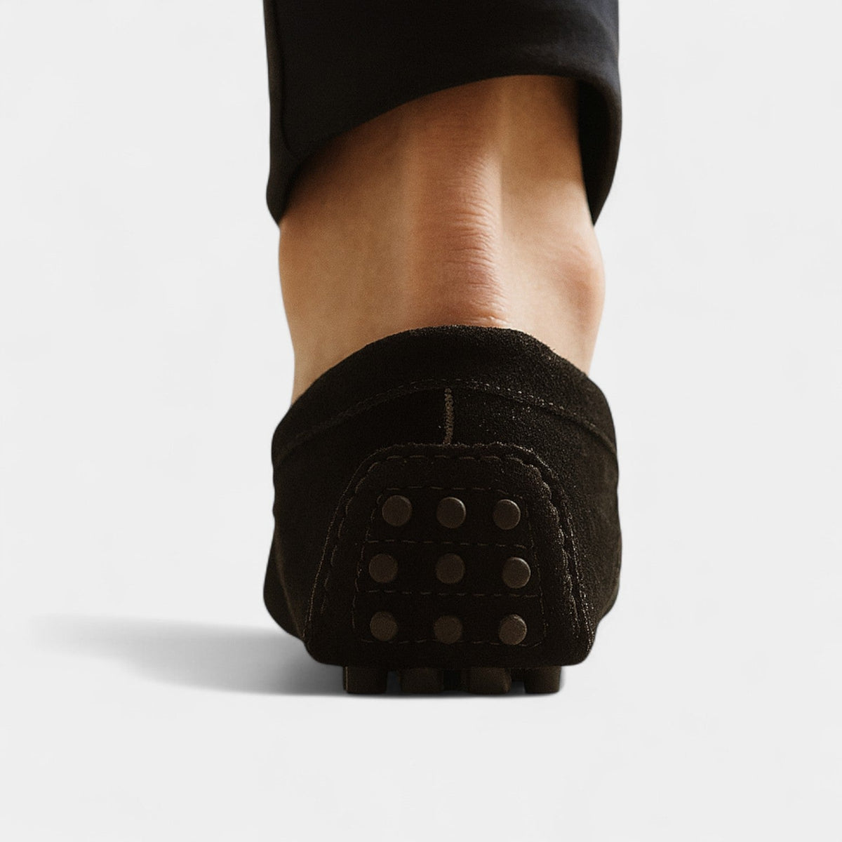 Men's Suede Loafers – Slip-On Driving Style