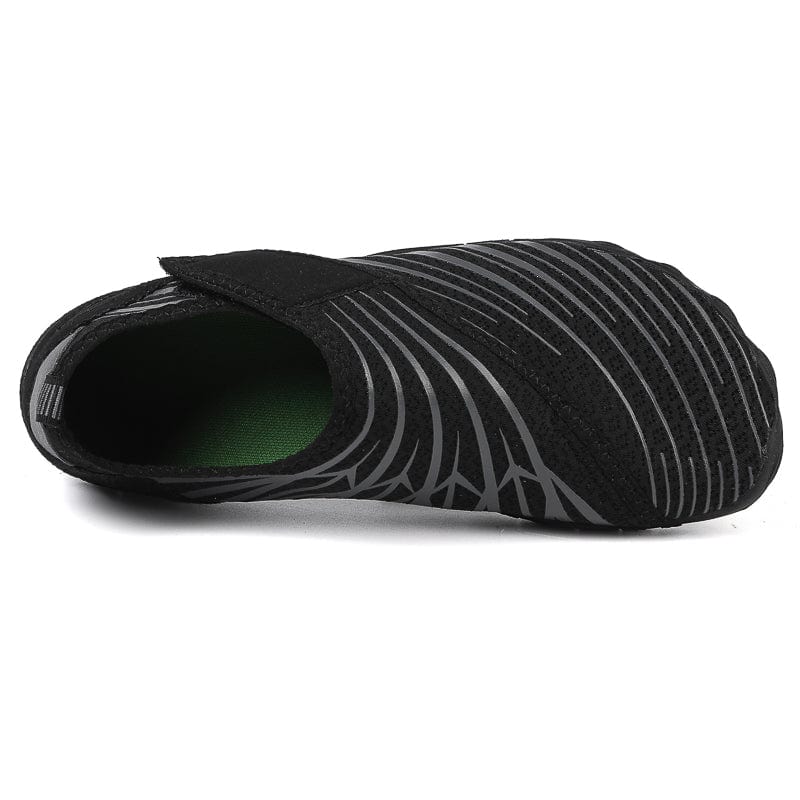 Unisex Barefoot Shoe – Knit Hook-and-Loop Low Top