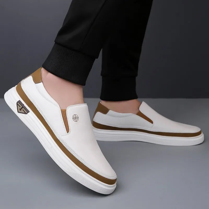Men's Slip-On Shoes – Arch Support Rubber Sole