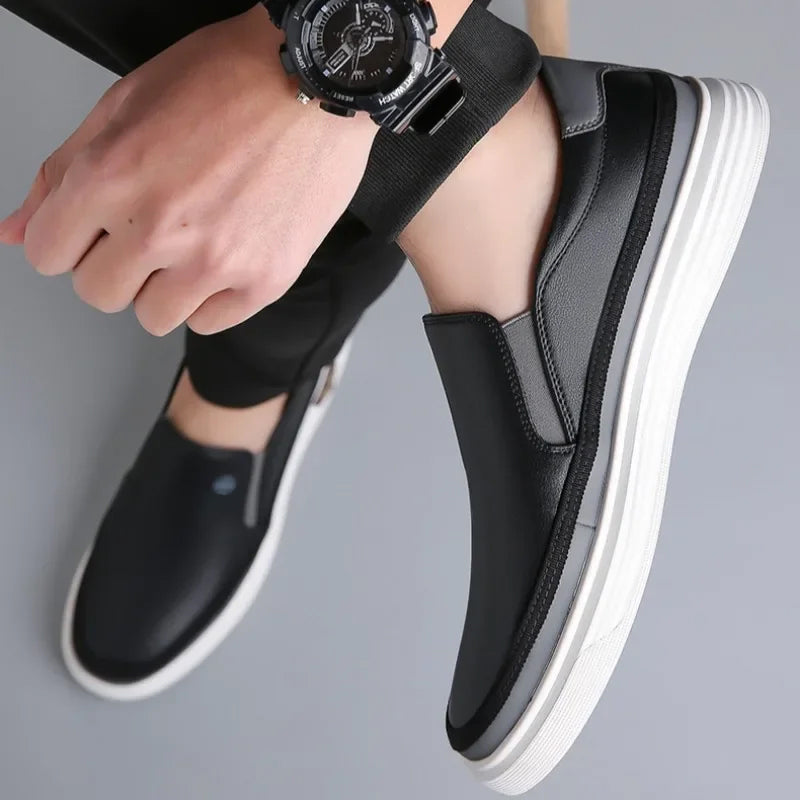 Men's Slip-On Shoes – Arch Support Rubber Sole