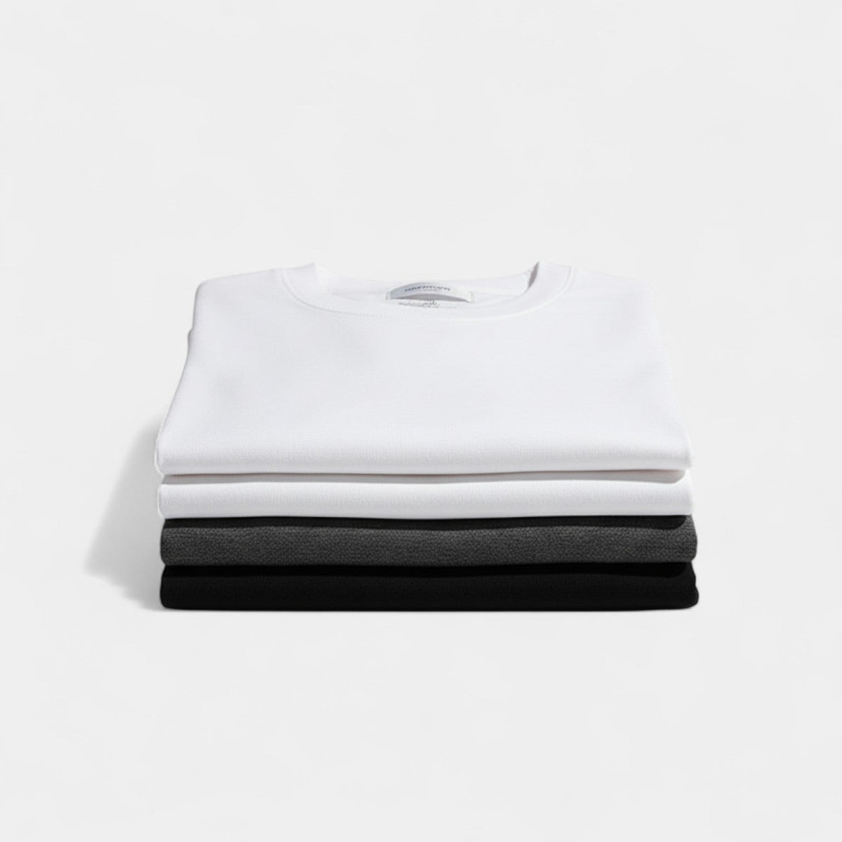 Men's Heavyweight Cotton T-Shirt – Crew Neck 3-Pack