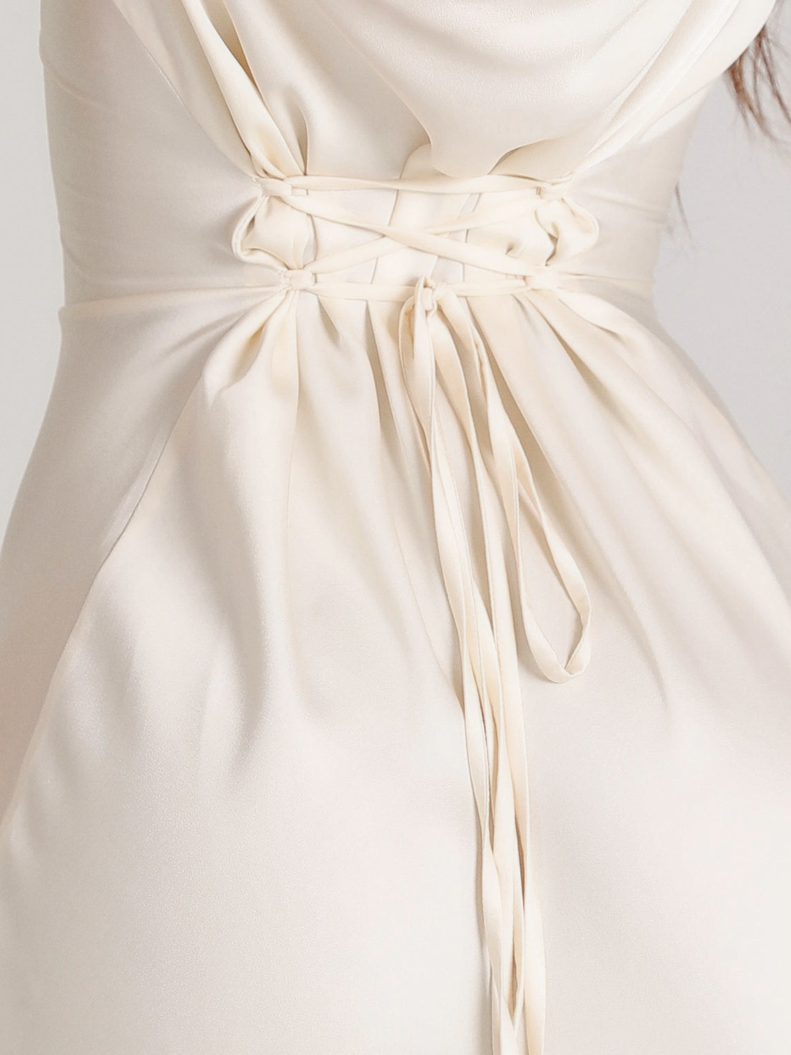 Women's Long Sleeve Maxi Dress – Fitted Bodice, Fluid Skirt