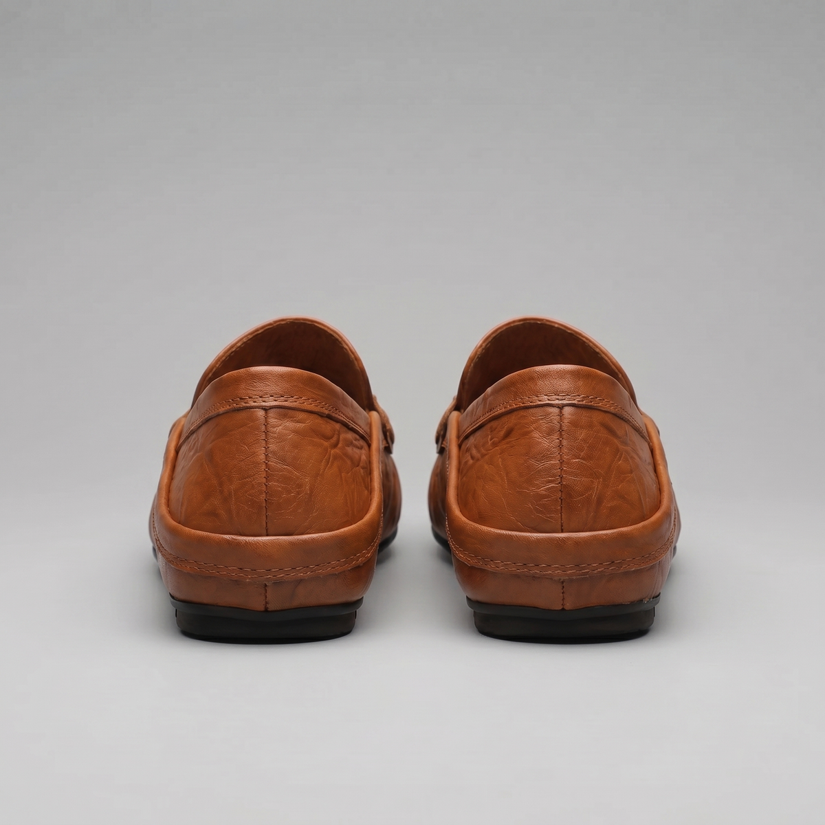 Men's Leather Loafer – Fold-Down Heel Travel Design