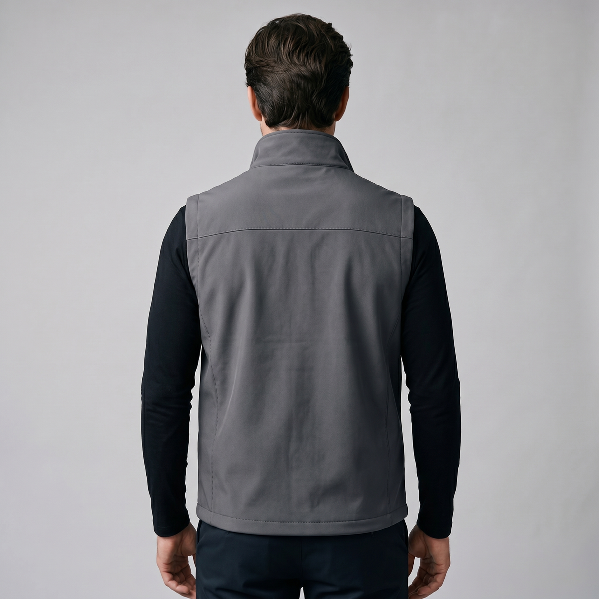 Men's Lightweight Utility Vest – Zip Pocket Design