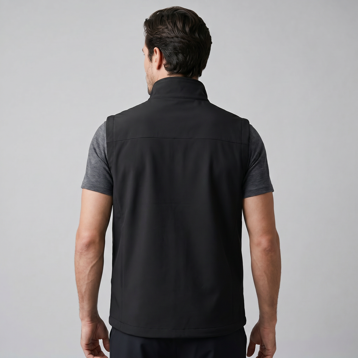 Men's Lightweight Utility Vest – Zip Pocket Design