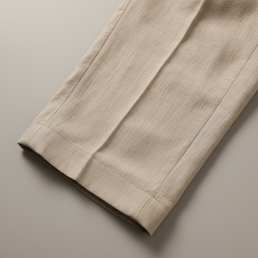 Men's Linen-Cotton Pants – Straight Relaxed Fit