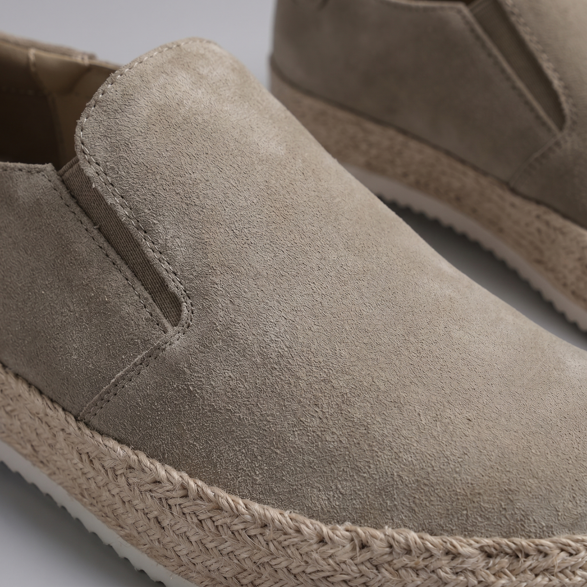 Men's Suede Loafer – Slip-On Round Toe