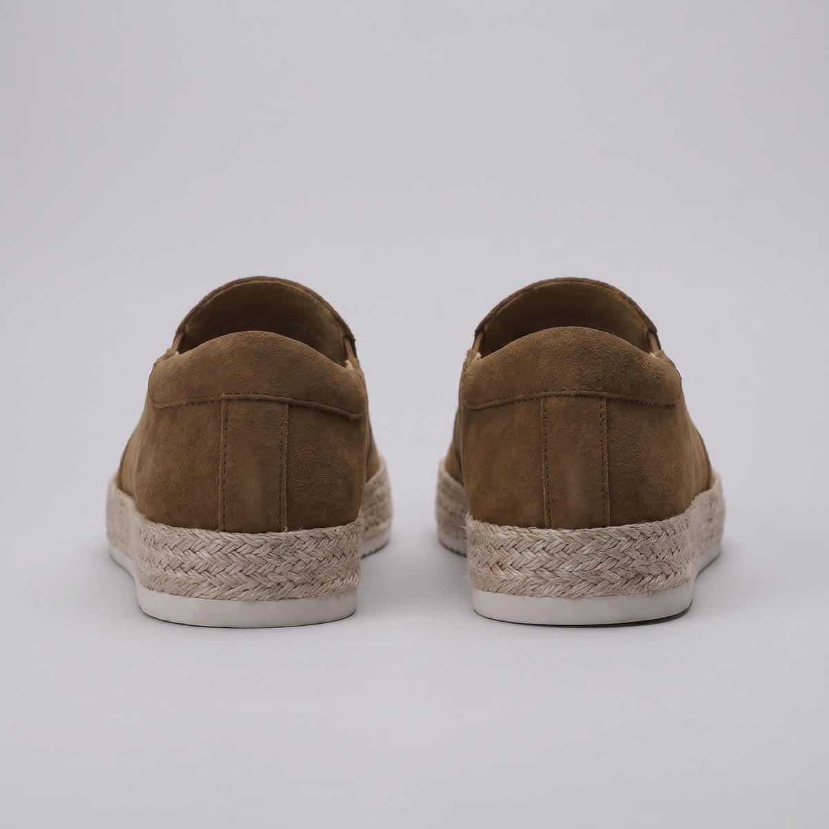 Men's Suede Loafer – Slip-On Round Toe
