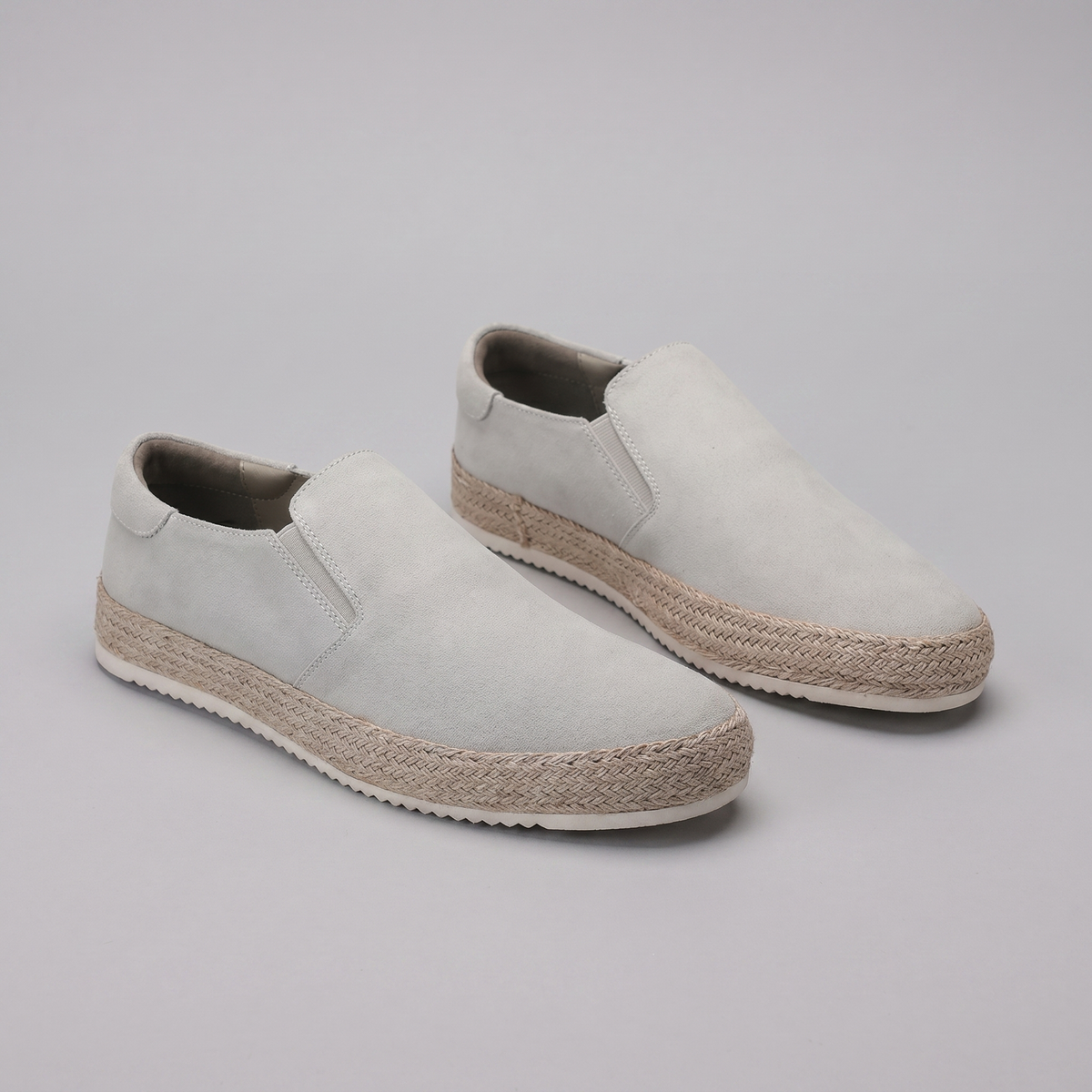 Men's Suede Loafer – Slip-On Round Toe