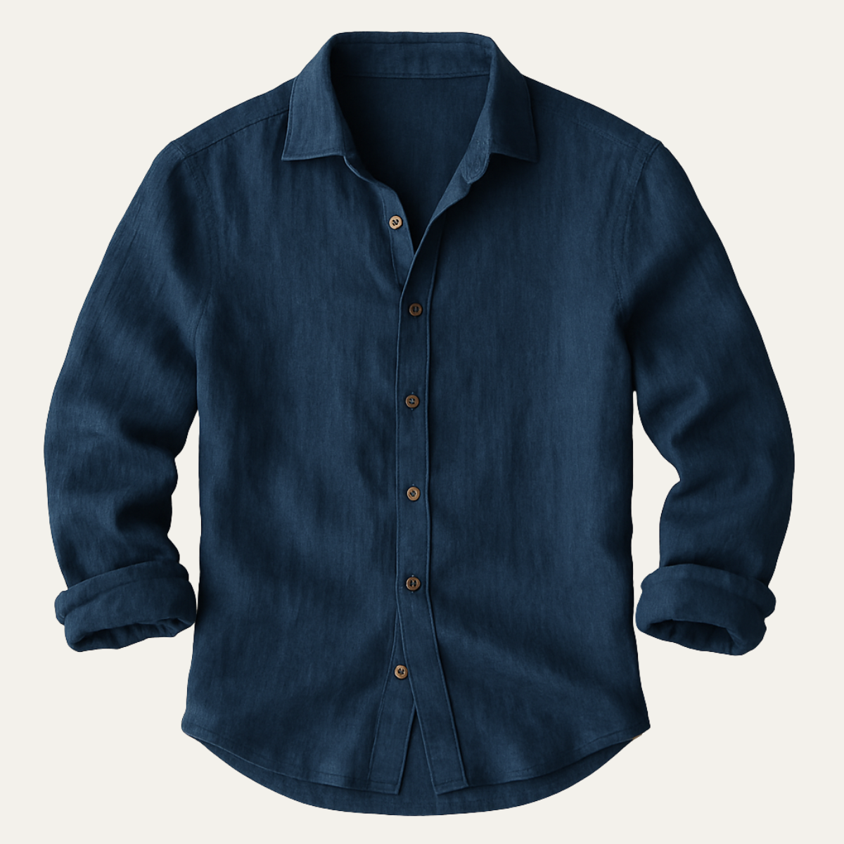 Men's Long Sleeve Shirt – Relaxed Tailored Fit