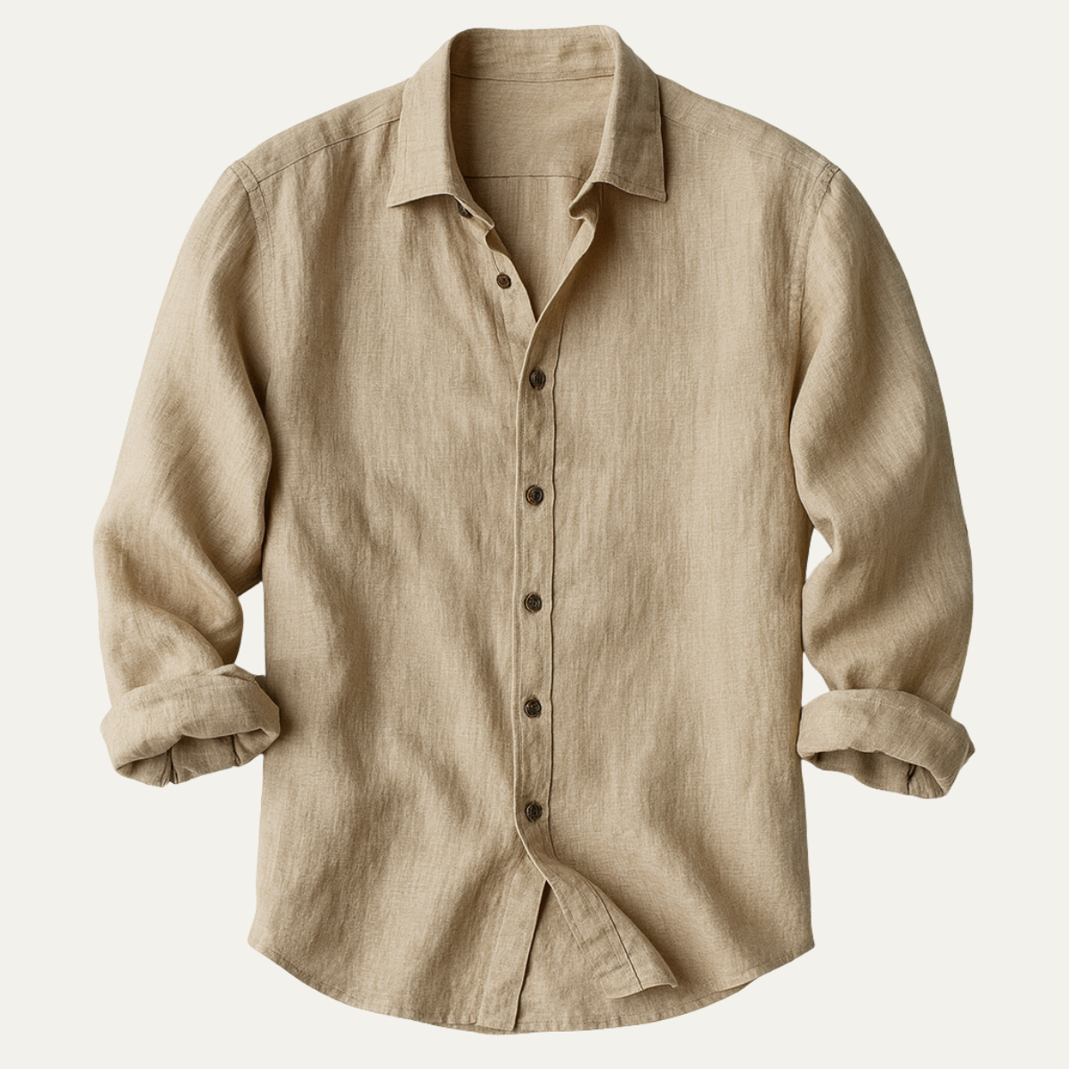 Men's Long Sleeve Shirt – Relaxed Tailored Fit