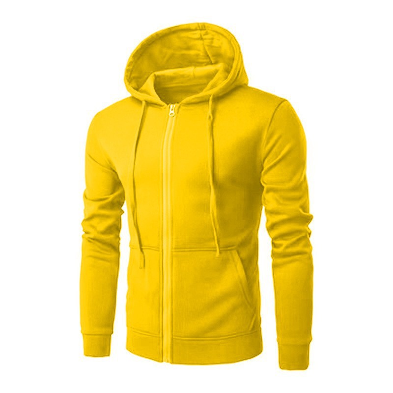Men's Zip Hoodie – Tailored Slim Fit