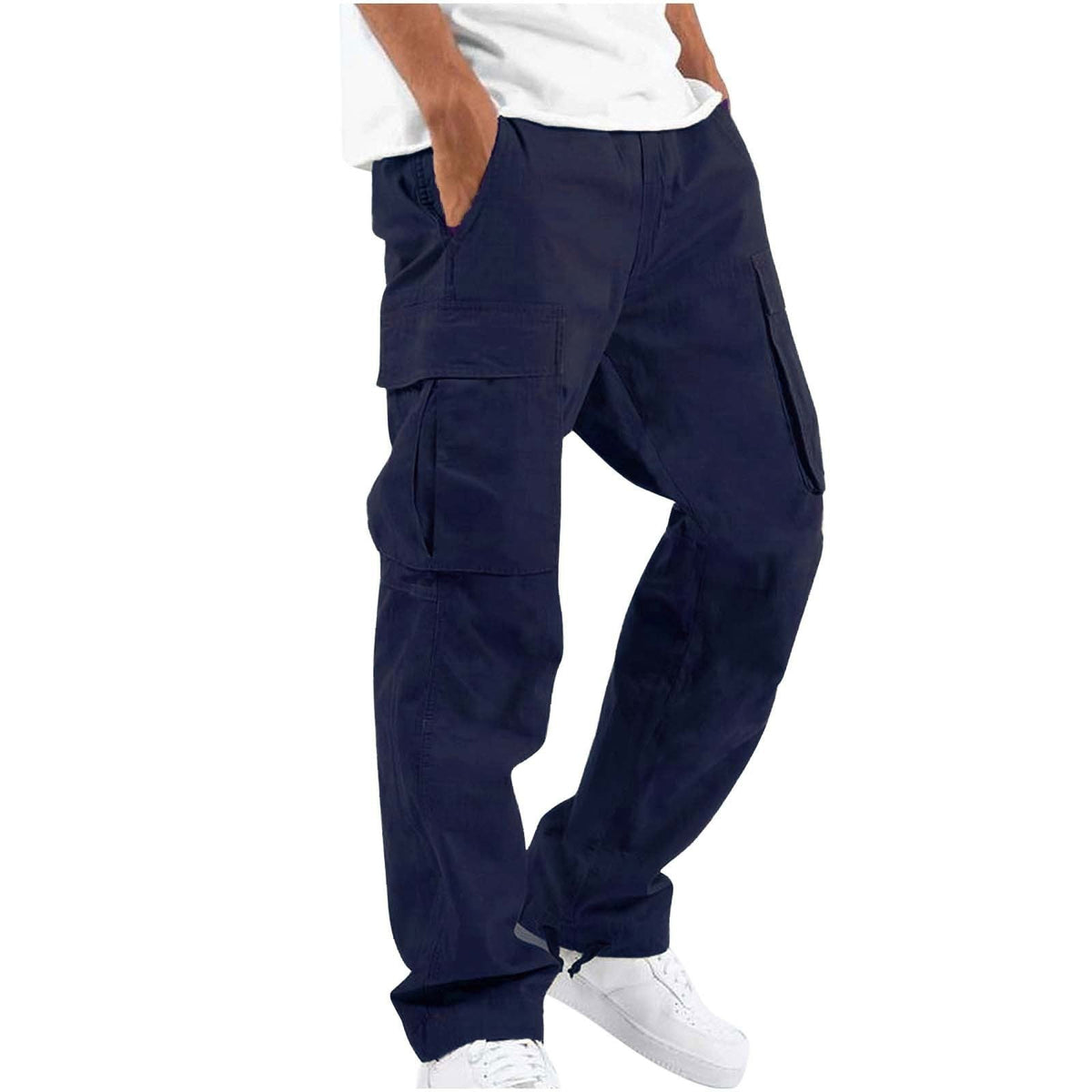 Men's Cargo Pants – Relaxed Straight-Leg Fit