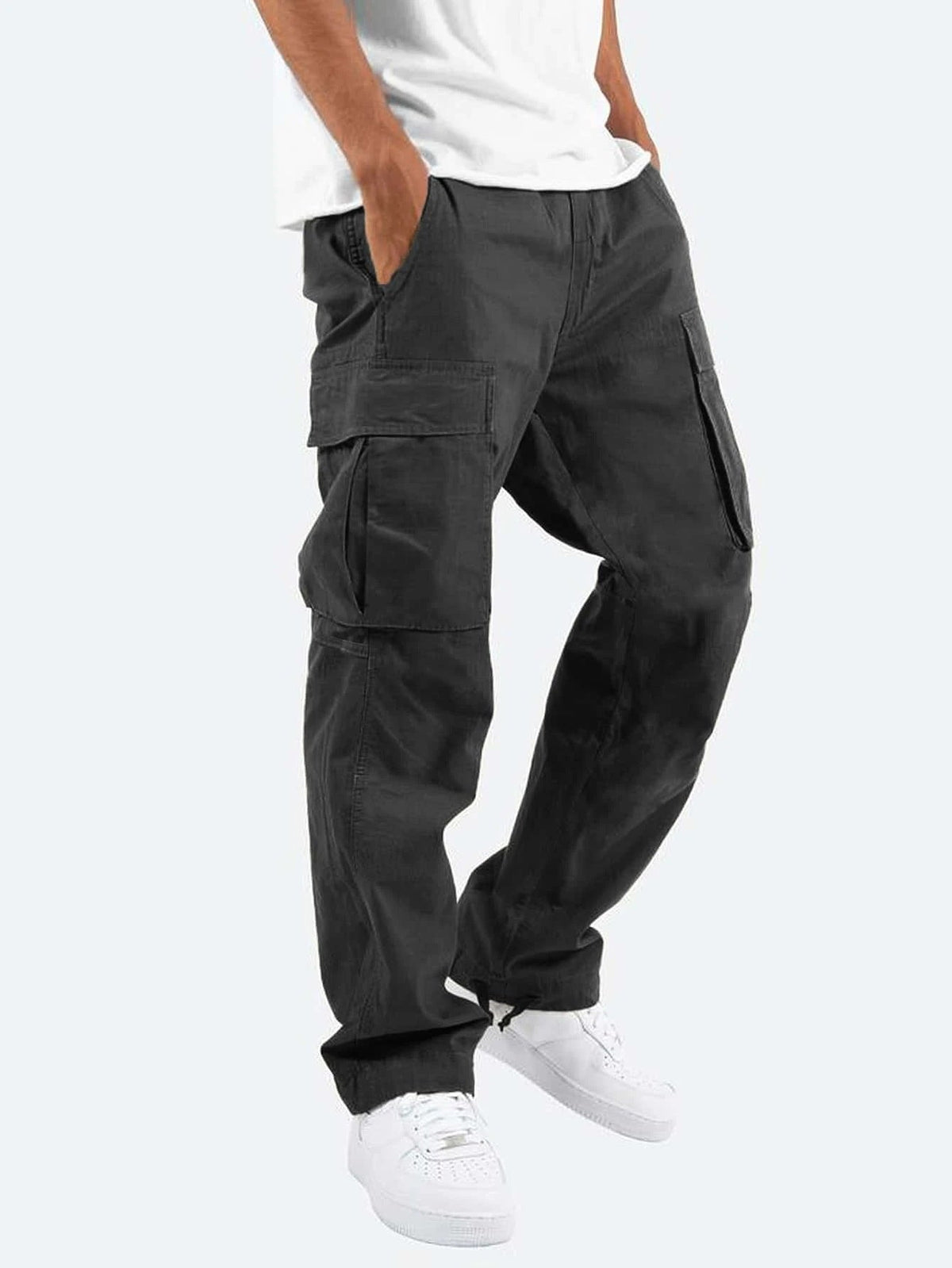 Men's Cargo Pants – Relaxed Straight-Leg Fit