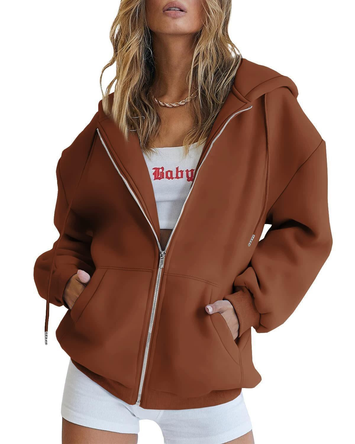 Men's Zip Hoodie – Tailored Slim Fit