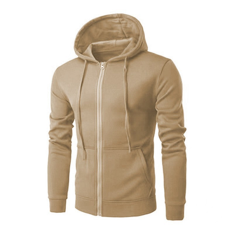 Men's Zip Hoodie – Tailored Slim Fit