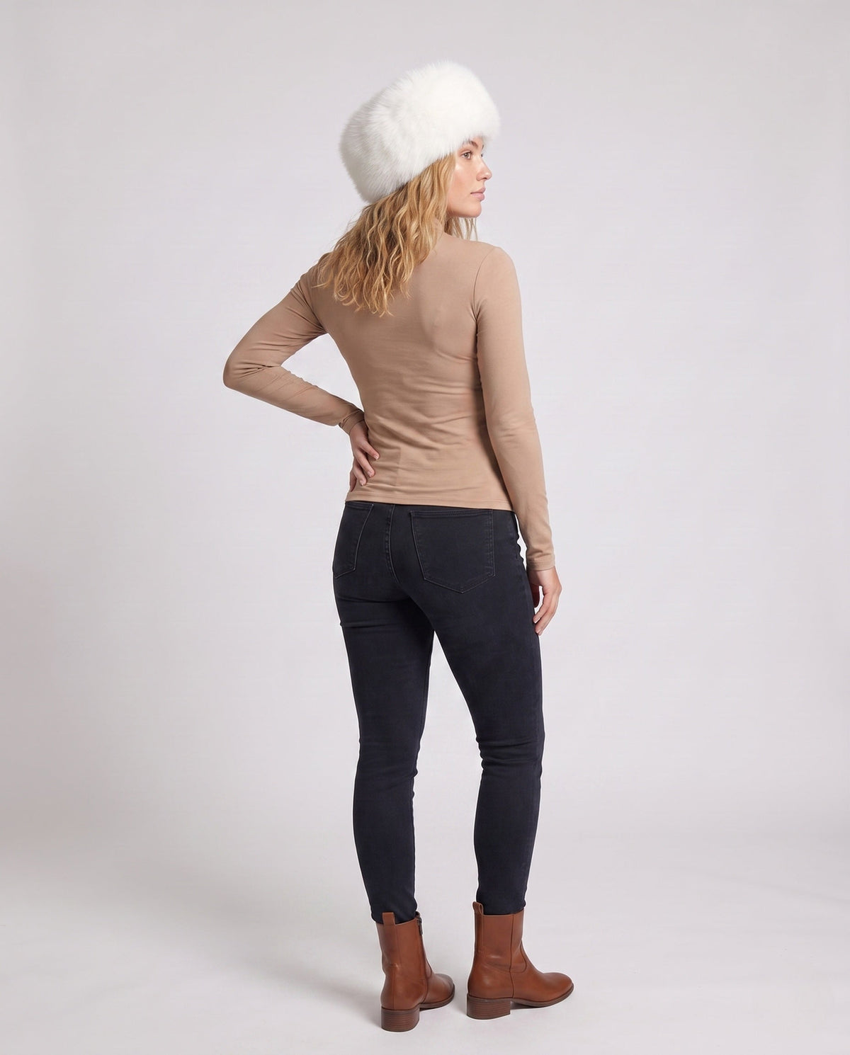 Women's Faux Fur Hat – Soft Plush Finish