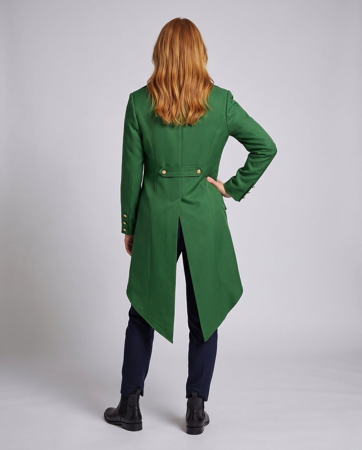 Women's Jacket – Asymmetrical Hem Vintage