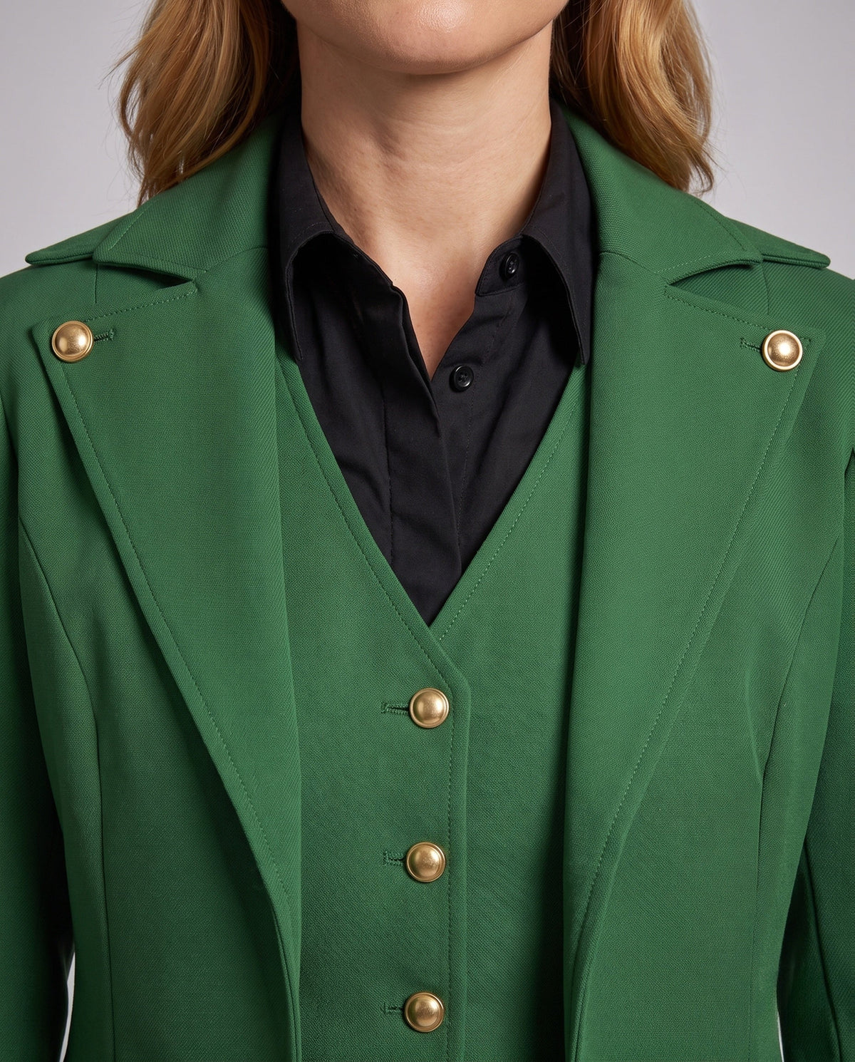 Women's Jacket – Asymmetrical Hem Vintage