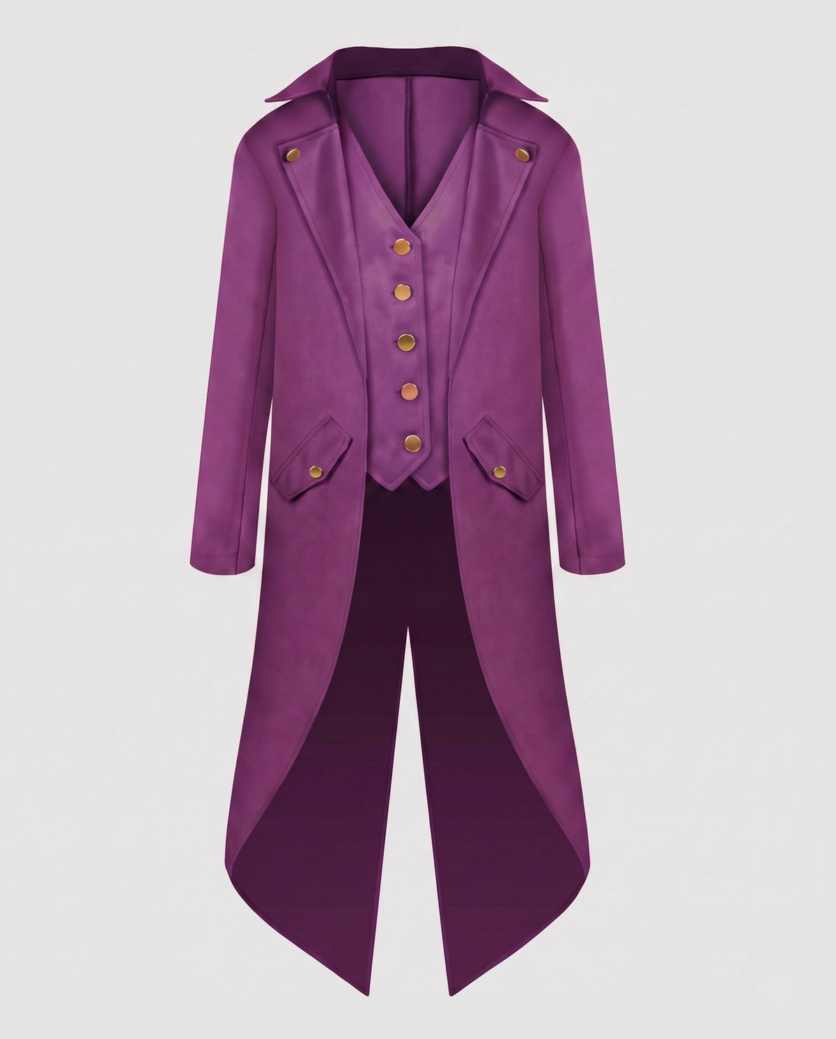 Women's Jacket – Asymmetrical Hem Vintage