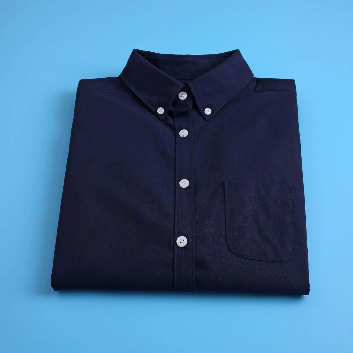 Women's Checked Cotton Blouse – Relaxed Long Sleeve