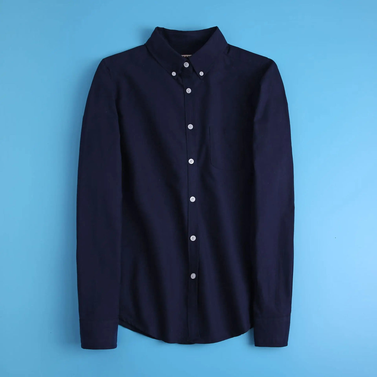 Women's Checked Cotton Blouse – Relaxed Long Sleeve