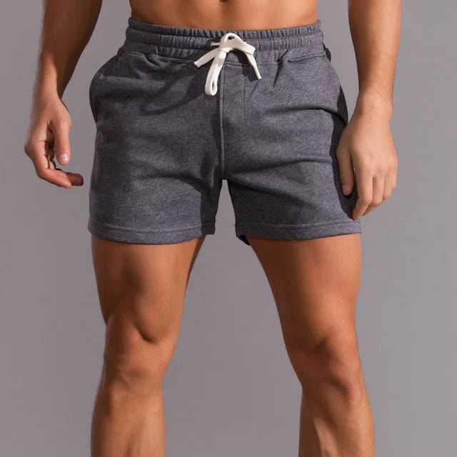 Men's Cotton Jogger Shorts – Relaxed Utility Pocket Fit