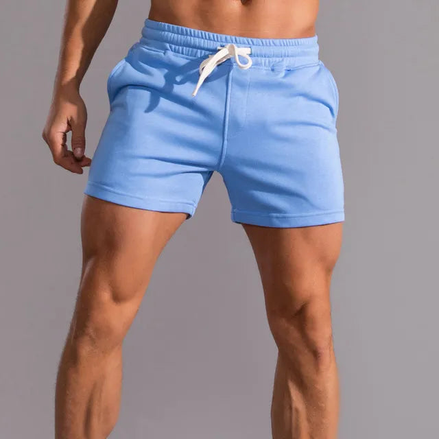 Men's Cotton Jogger Shorts – Relaxed Utility Pocket Fit