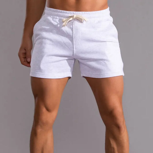 Men's Cotton Jogger Shorts – Relaxed Utility Pocket Fit