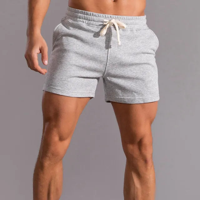 Men's Cotton Jogger Shorts – Relaxed Utility Pocket Fit