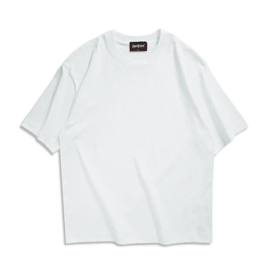 Unisex Oversized Cotton T-Shirt – Relaxed Drop Fit