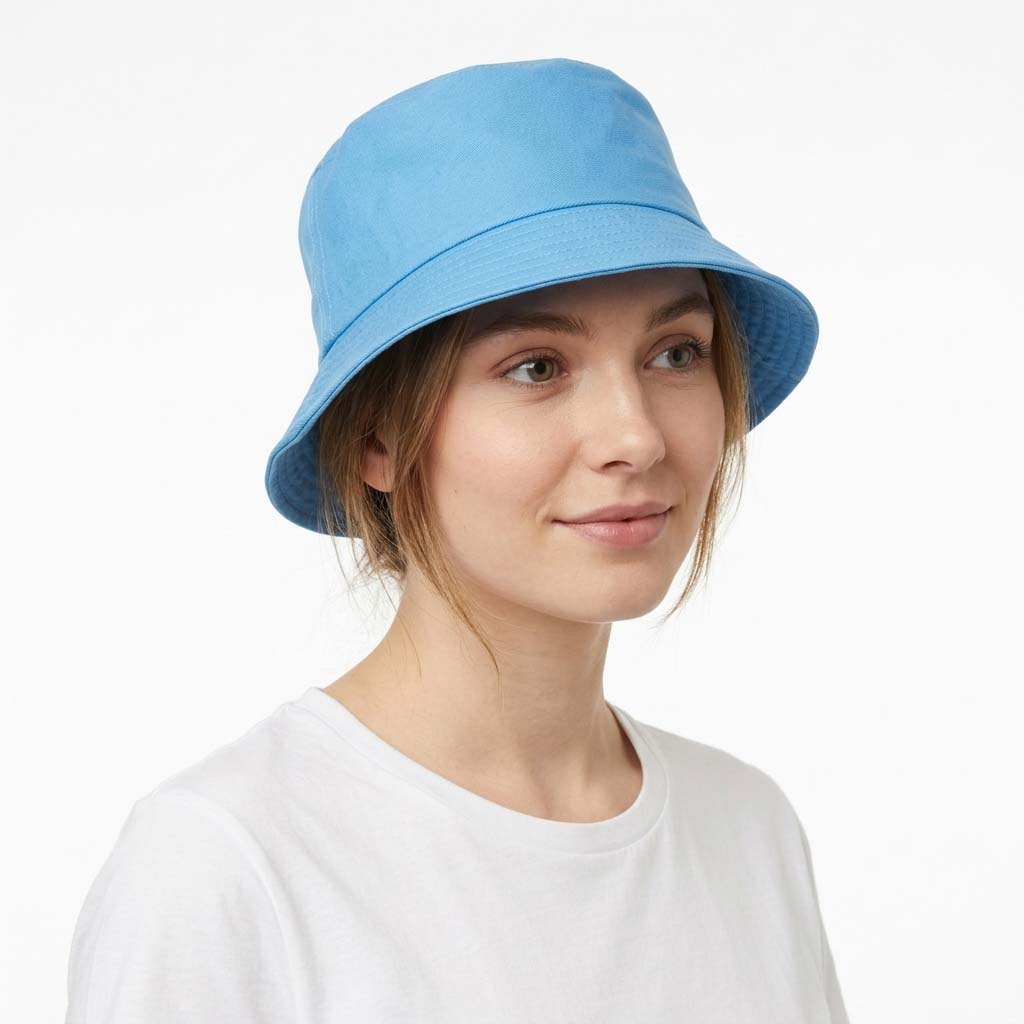 Unisex Bucket Hat – Stitched Rigid Brim