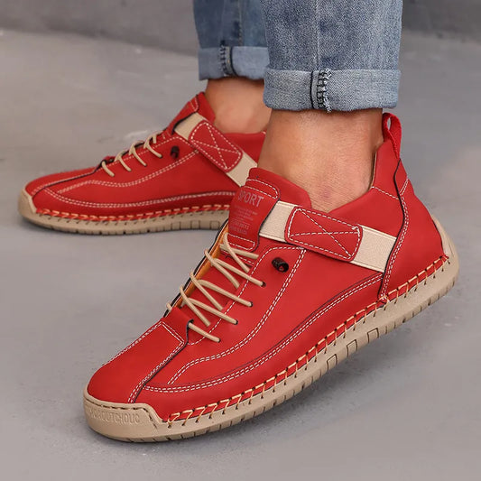 Women's Lace-Up Ankle Boot – Hand-Stitched Sole