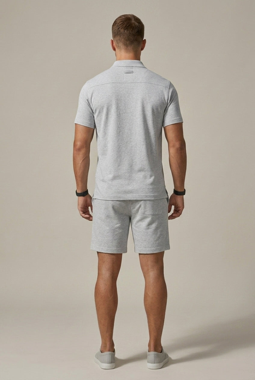 Men's Shirt and Shorts Set – Relaxed Matching Two-Piece