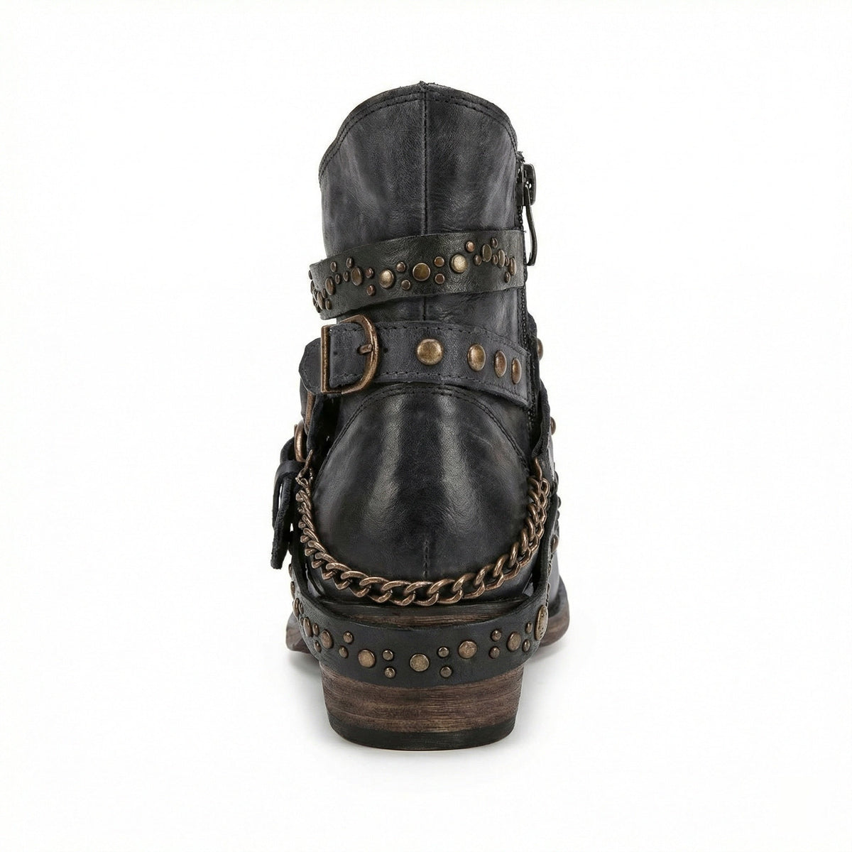 Women's Boots – Vintage Chain Detail
