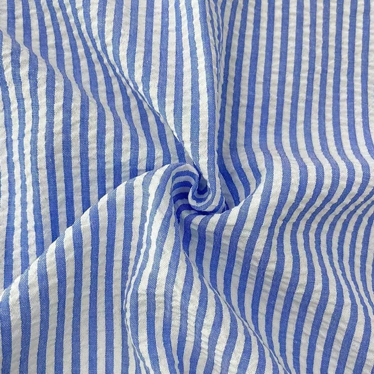 Men's Striped Open-Front Shirt – Relaxed Lapel Collar