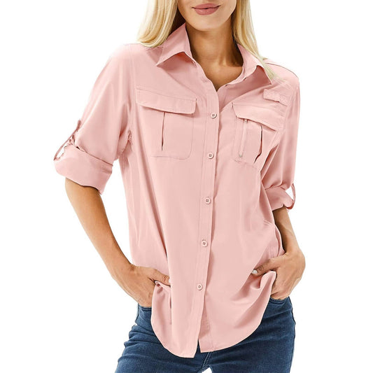 Women's Utility Shirt – Roll-Tab Sleeves