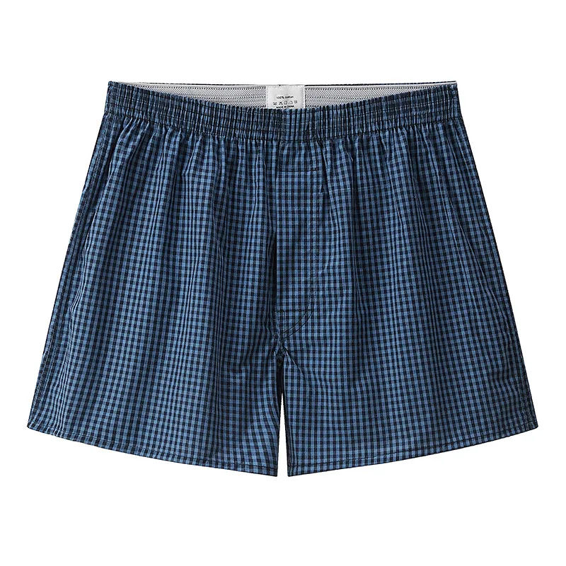 Men's Woven Cotton Boxer Shorts – Relaxed 3-Pack