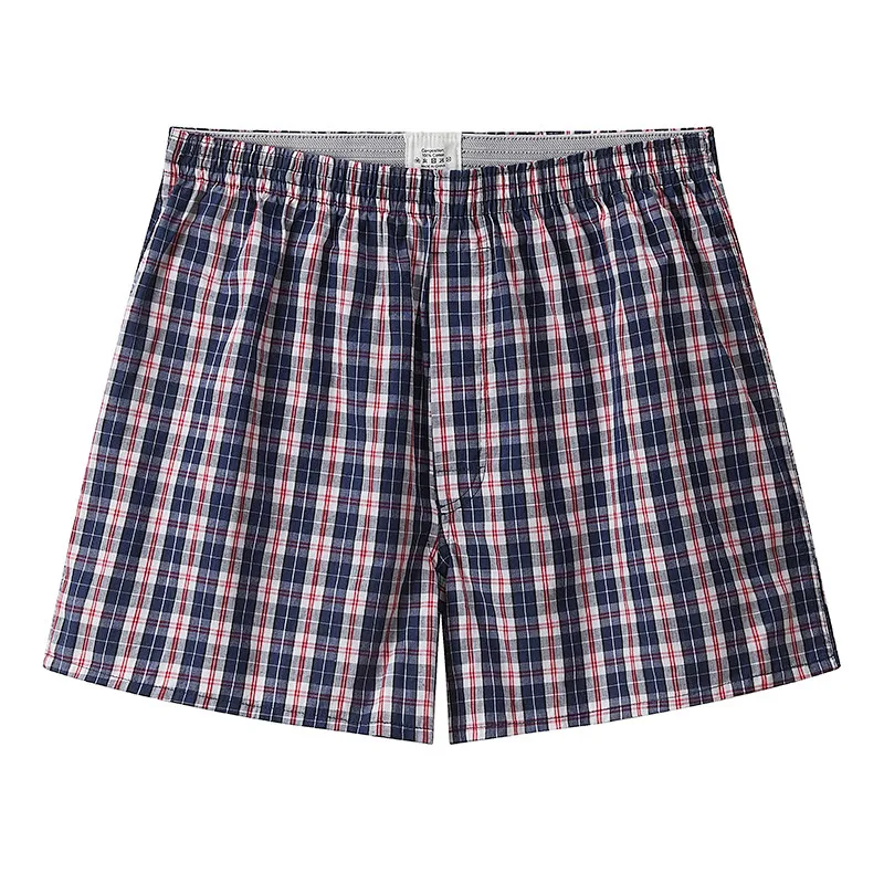 Men's Woven Cotton Boxer Shorts – Relaxed 3-Pack