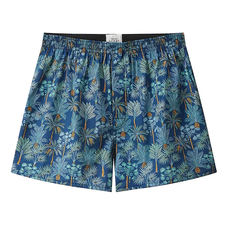 Men's Woven Cotton Boxer Shorts – Relaxed 3-Pack
