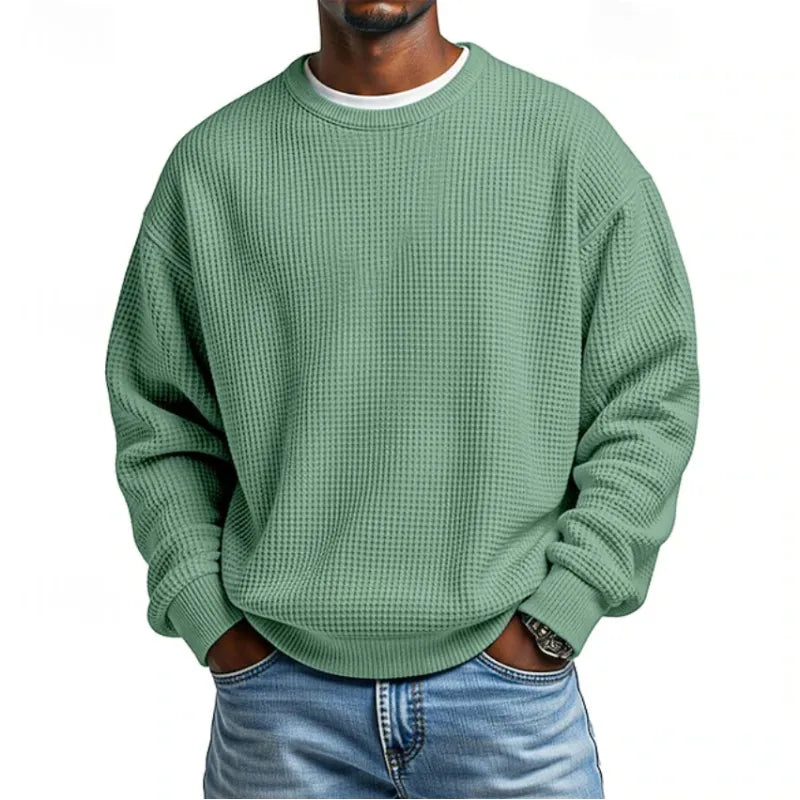 Men's Crewneck Sweatshirt – Relaxed Pullover Fit