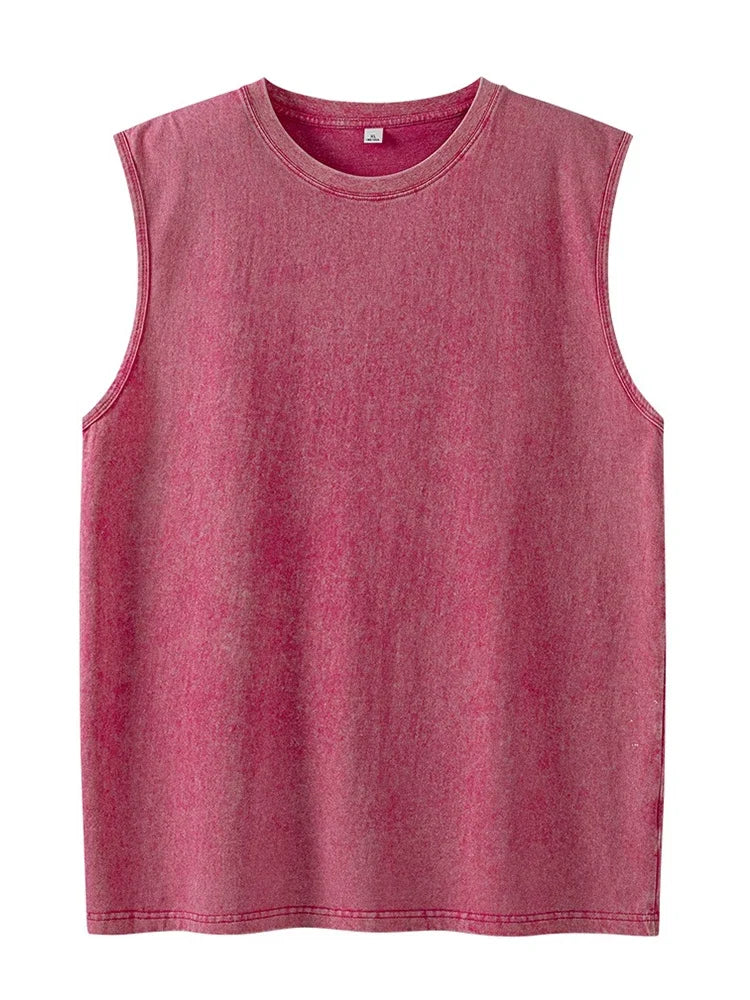 Men's Sleeveless Tank Top – Relaxed Vintage Streetwear