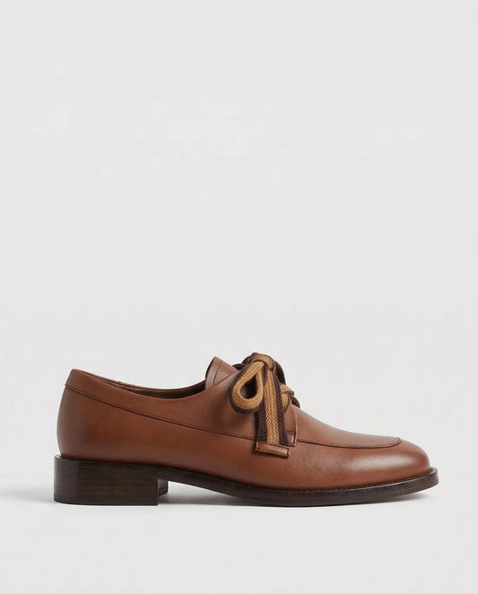 Women's Two-Tone Loafer – Woven Lace Overlay