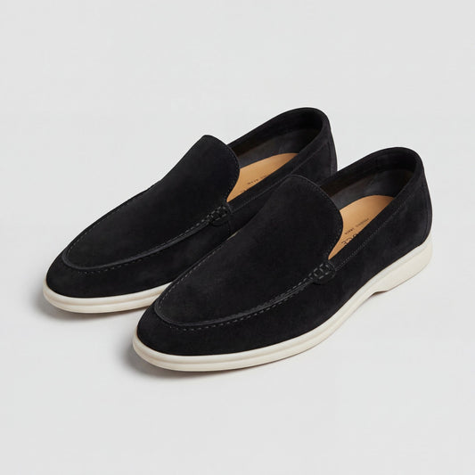 Men's Suede Loafer – Slip-On Matte Finish