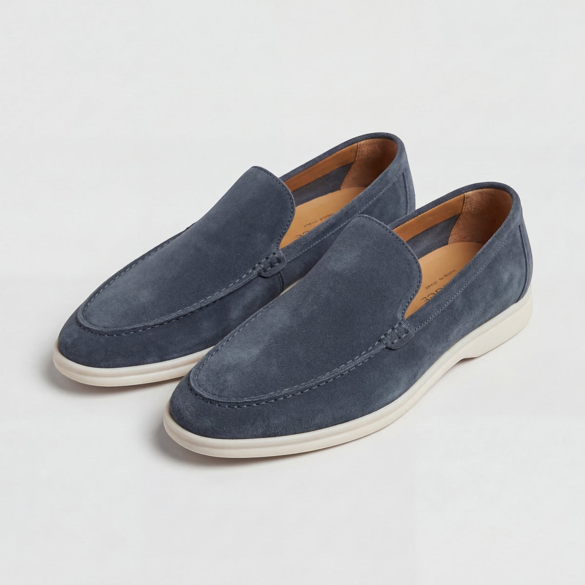 Men's Suede Loafer – Slip-On Matte Finish