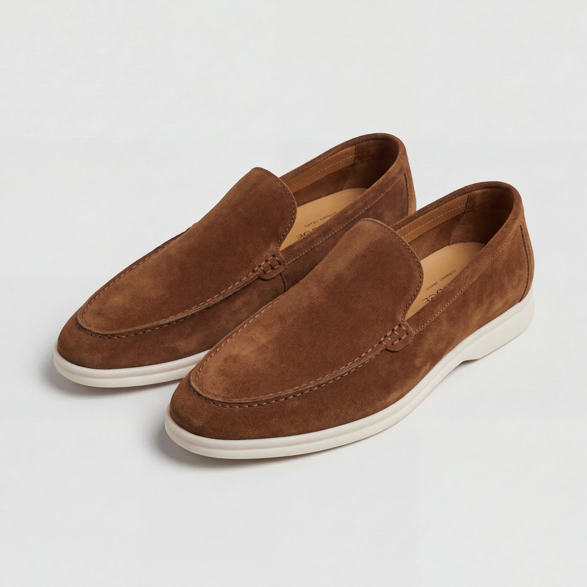 Men's Suede Loafer – Slip-On Matte Finish
