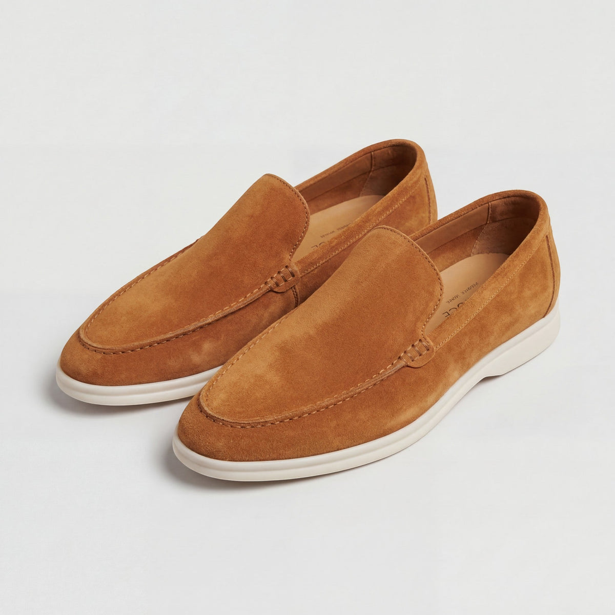 Men's Suede Loafer – Slip-On Matte Finish