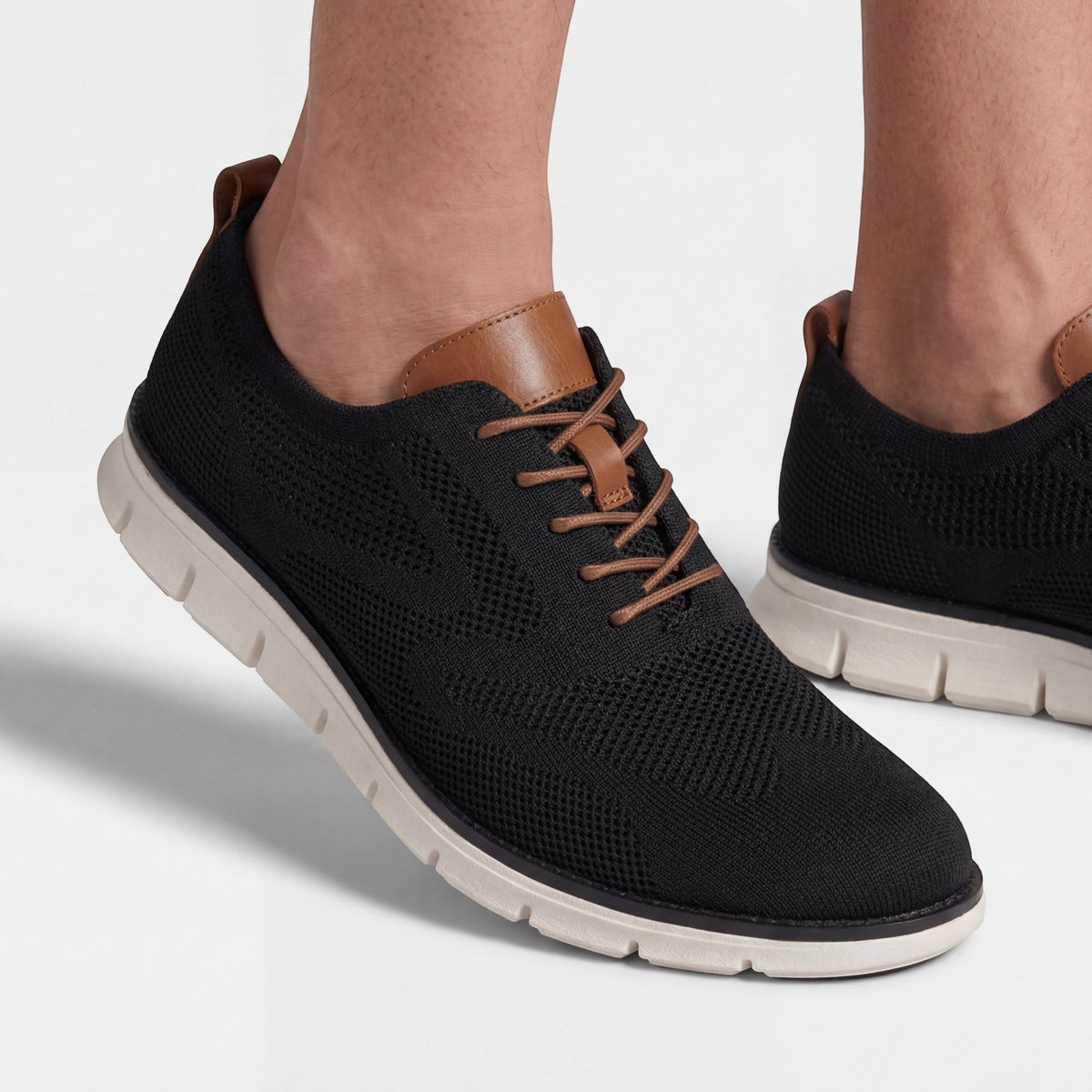 Men's Knit Sneakers – Lightweight Cushioned Sole