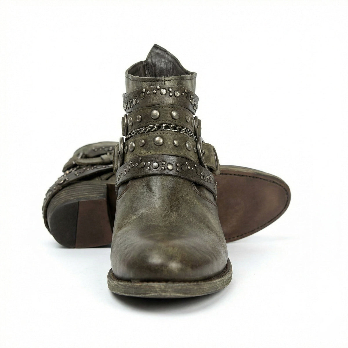 Women's Boots – Vintage Chain Detail