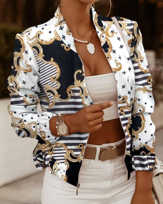 Women's Zip-Front Jacket – Lightweight Long Sleeve